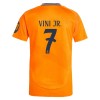 Virallinen Fanipaita + Shortsit Real Madrid Vini JR 7 Vieraspelipaita 2024-25 - Lasten